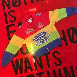 Youth Medium Chase Authentics Vtg Jeff Gordan Nascar Racing Jacket